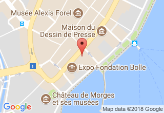 Plan de localisation de Restaurant chambres d'hôtes Le Léman
