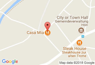 Plan de localisation de Ristorante Pizzeria Casa Mia