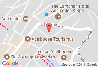 Plan de localisation de Berghotel Hahnenmoospass AG (-Beutter)