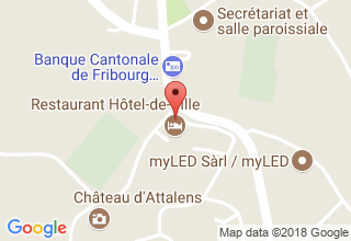 Plan de localisation de Hôtel-de-Ville