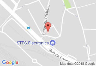 Plan de localisation de Jardin Universel VD Sàrl
