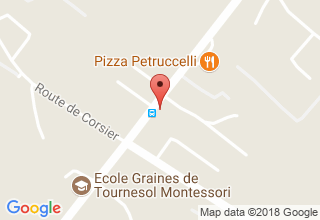 Plan de localisation de LEMAN VERT Sàrl