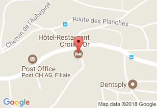Plan de localisation de Croix d'Or