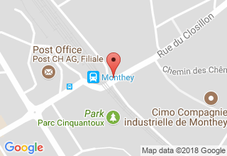 Plan de localisation de des Cheminots