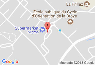 Plan de localisation de Naville Café Presse Estavayer