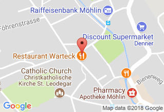 Plan de localisation de Warteck