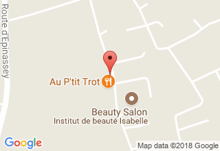 Plan de localisation de Restaurant au Ptit Trot