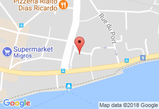 Plan de localisation de Flash Pizzas