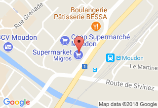 Plan de localisation de Restaurant Snack de Grand-Fin