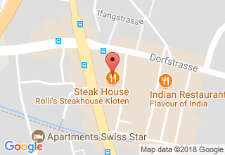Plan de localisation de Rolli's Steakhouse Kloten