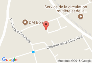 Plan de localisation de Debrot Jean-Luc (-Glauser)