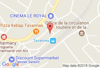 Plan de localisation de Hôtel-Restaurant de la Gare