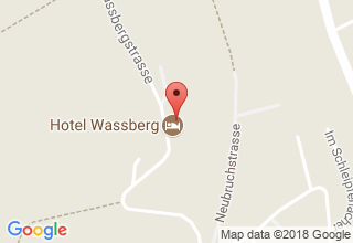 Plan de localisation de Landgasthof Hotel Wassberg