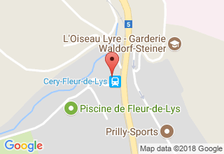 Plan de localisation de de la Fleur-de-Lys (-Curchod)