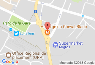 Plan de localisation de Auberge du Cheval-Blanc