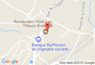 Plan de localisation de les Tilleuls