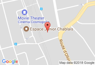 Plan de localisation de Jet Pizza