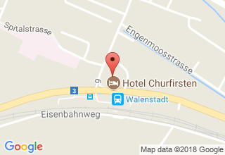 Plan de localisation de Hotel Churfirsten