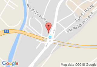 Plan de localisation de La Botte