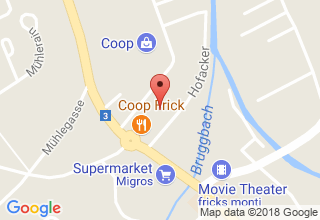 Plan de localisation de Coop