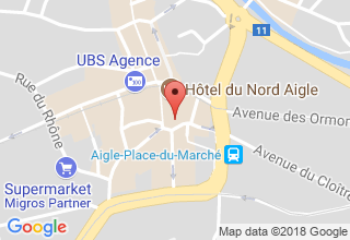 Plan de localisation de Restaurant Délice Thaï
