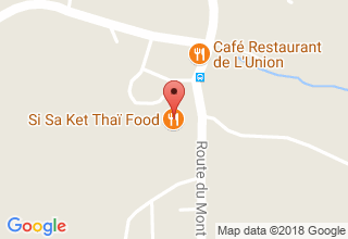Plan de localisation de Si Sa Ket Thai Food