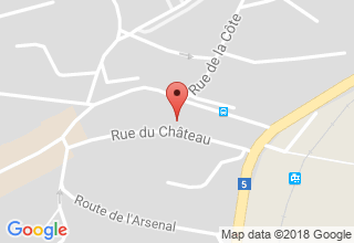 Plan de localisation de Restaurant Le Château