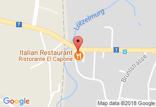 Plan de localisation de Restaurante Pizzeria El Capone