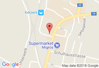 Plan de localisation de Hubacher M.& Co