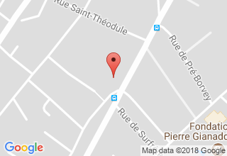 Plan de localisation de Favre Michel