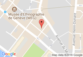Plan de localisation de PharmaGenève