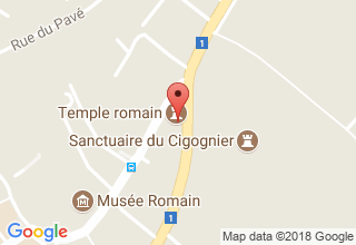 Plan de localisation de Pro Aventico