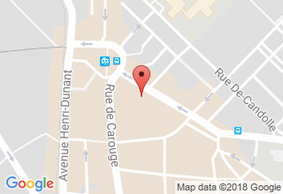Plan de localisation de Fondation d'Art Dramatique de Genève
