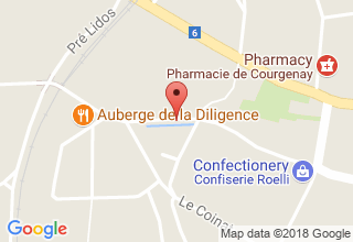 Plan de localisation de Buro'Gest, Bolzon Caroline