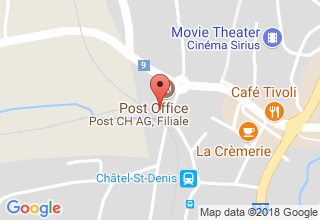 Plan de localisation de Monte-Pente de Corbetta SA