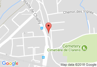 Plan de localisation de SOS Surveillance Glassey SA