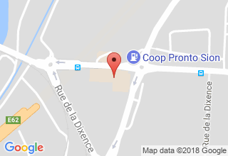 Plan de localisation de Caserne de Sion