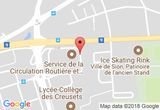 Plan de localisation de Police cantonale