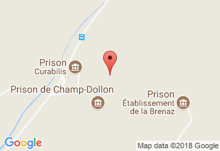 Plan de localisation de Prison de Champ-Dollon