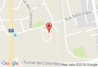 Plan de localisation de Christian Rouiller SA