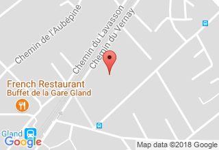 Plan de localisation de Serrurerie porte, fabrication clé Caboussat Sàrl