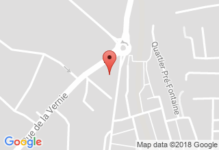 Plan de localisation de Jaunin Claude Sàrl
