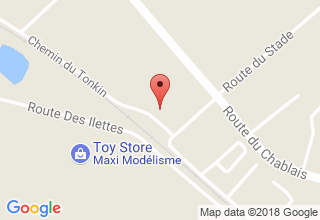 Plan de localisation de Metatek