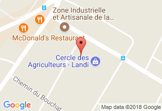Plan de localisation de Serrurerie 2000 SA