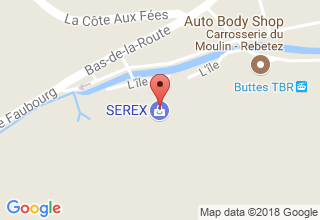 Plan de localisation de Ski-Club Buttes
