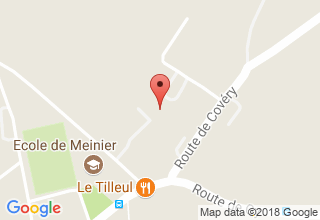 Plan de localisation de Physio-Meinier