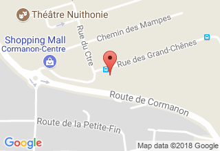 Plan de localisation de Bürgy Chantal