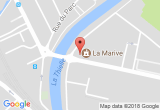 Plan de localisation de La Marive
