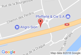 Plan de localisation de Vérolet Jean-Maurice SA