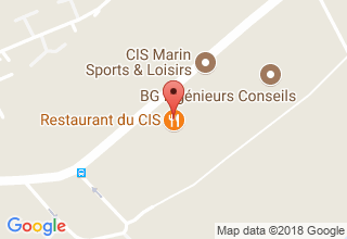 Plan de localisation de Cis Sports et Loisirs Marin